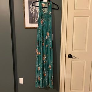 Floral maxi dress